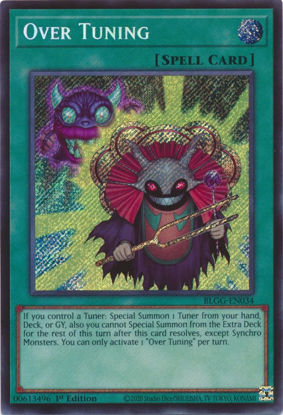 Over Tuning - BLGG-EN034 - Secret Rare 1st Edition