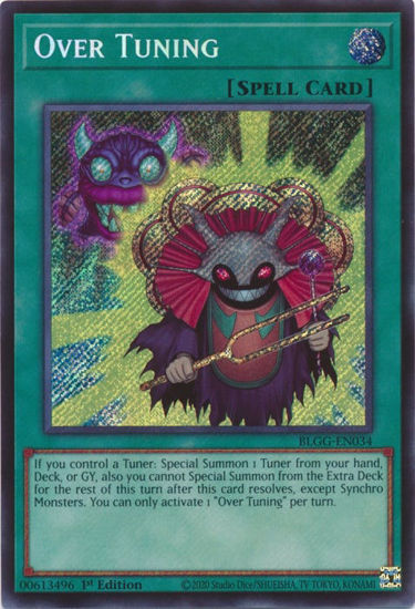 Over Tuning - BLGG-EN034 - Secret Rare 1st Edition