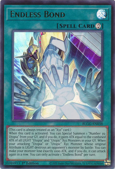 Endless Bond - BLGG-EN038 - Ultra Rare 1st Edition