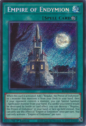 Empire of Endymion - BLGG-EN043 - Secret Rare 1st Edition