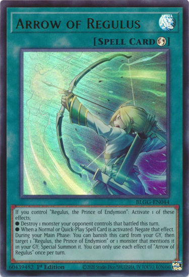 Arrow of Regulus - BLGG-EN044 - Ultra Rare 1st Edition