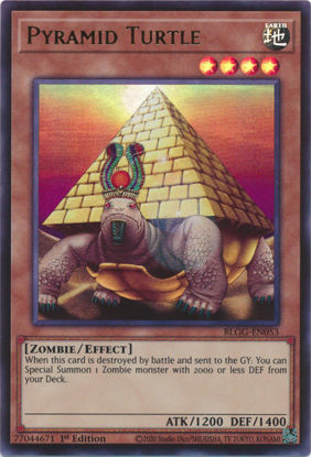 Pyramid Turtle - BLGG-EN053 - Ultra Rare 1st Edition