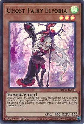 Ghost Fairy Elfobia - BLGG-EN058 - Ultra Rare 1st Edition