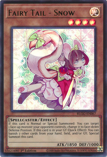 Fairy Tail - Snow - BLGG-EN067 - Ultra Rare 1st Edition