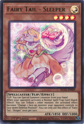 Fairy Tail - Sleeper - BLGG-EN069 - Ultra Rare 1st Edition