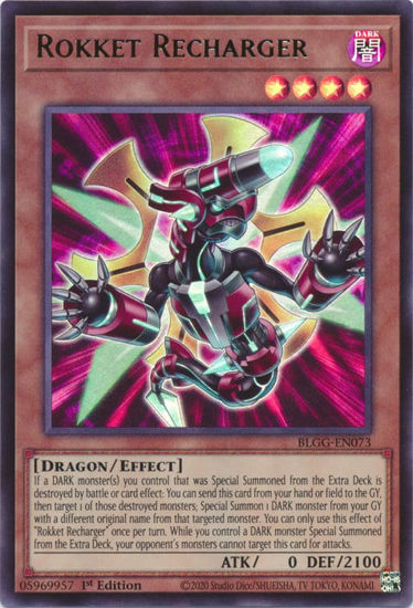 Rokket Recharger - BLGG-EN073 - Ultra Rare 1st Edition
