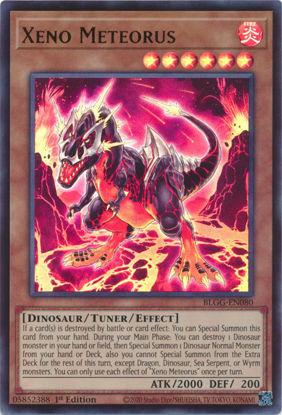 Xeno Meteorus - BLGG-EN080 - Ultra Rare 1st Edition