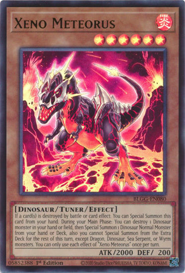 Xeno Meteorus - BLGG-EN080 - Ultra Rare 1st Edition
