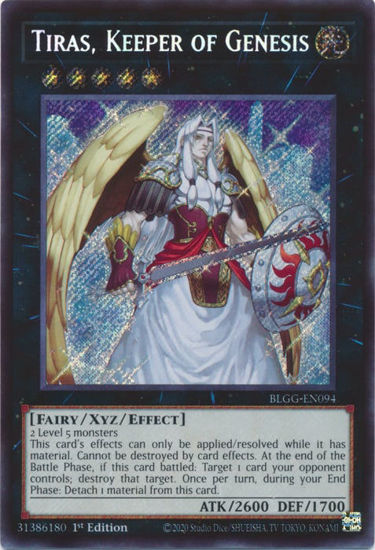Tiras, Keeper of Genesis - BLGG-EN094 - Secret Rare 1st Edition