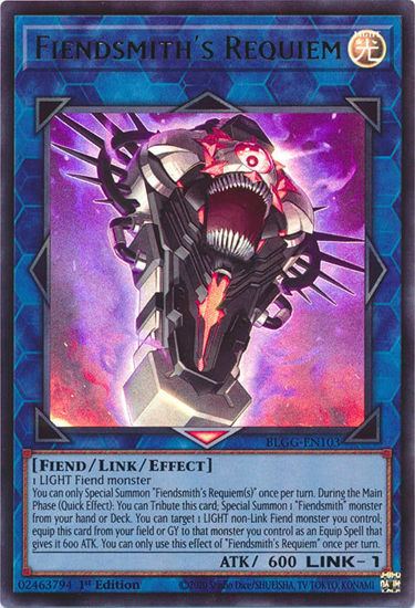 Fiendsmith's Requiem - BLGG-EN103 - Ultra Rare 1st Edition