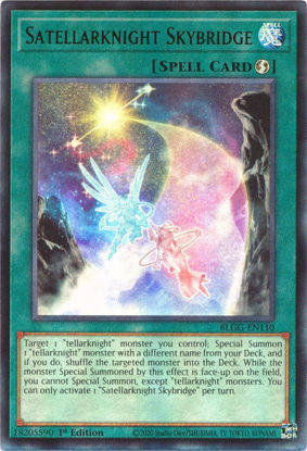 Satellarknight Skybridge - BLGG-EN110 - Ultra Rare 1st Edition