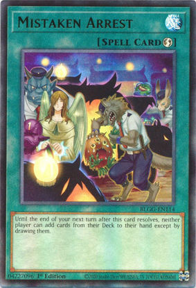 Mistaken Arrest - BLGG-EN114 - Ultra Rare 1st Edition