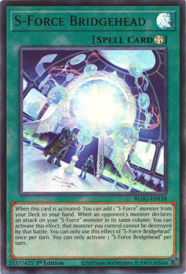 S-Force Bridgehead - BLGG-EN118 - Ultra Rare 1st Edition