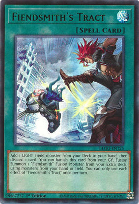 Fiendsmith's Tract - BLGG-EN125 - Ultra Rare 1st Edition