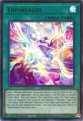 Theorealize - BLGG-EN127 - Ultra Rare 1st Edition