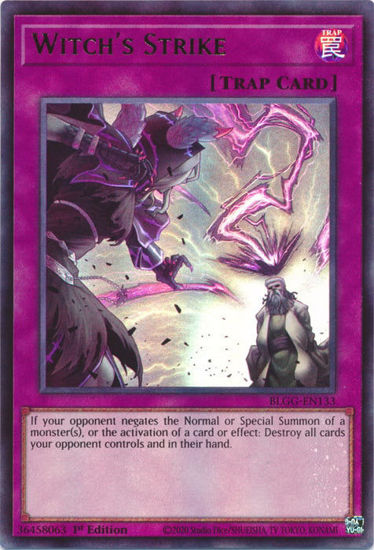 Witch's Strike - BLGG-EN133 - Ultra Rare 1st Edition
