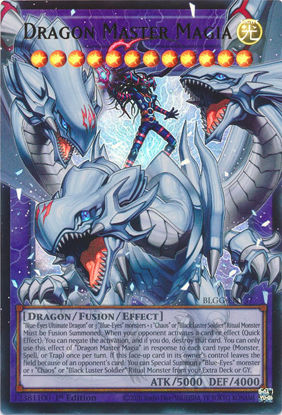 Dragon Master Magia - BLGG-EN137 - Ultra Rare 1st Edition
