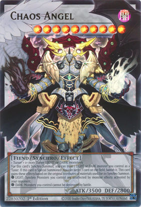 Chaos Angel - BLGG-EN143 - Ultra Rare 1st Edition
