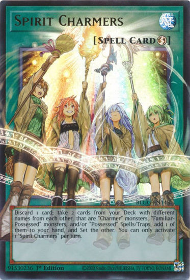 Spirit Charmers - BLGG-EN145 - Ultra Rare 1st Edition