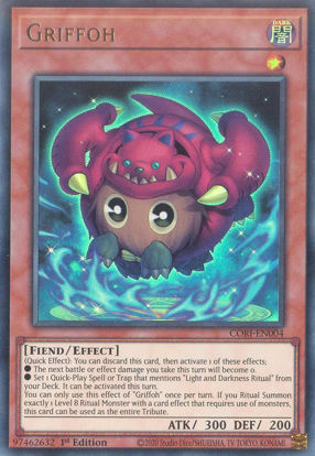 Griffoh - CORI-EN004 - Ultra Rare 1st Edition