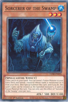 Sorcerer of the Swamp - CORI-EN024 - Common 1st Edition