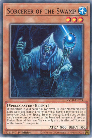 Sorcerer of the Swamp - CORI-EN024 - Common 1st Edition
