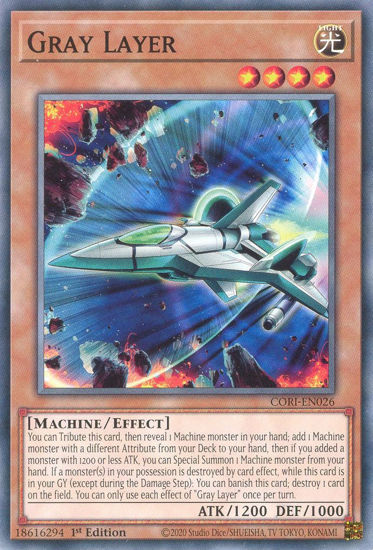 Gray Layer - CORI-EN026 - Common 1st Edition