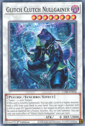 Glitch Clutch Nullgainer - CORI-EN036 - Common 1st Edition