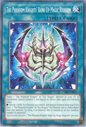 The Phantom Knights Rank-Up-Magic Requiem - CORI-EN057 - Common 1st Edition