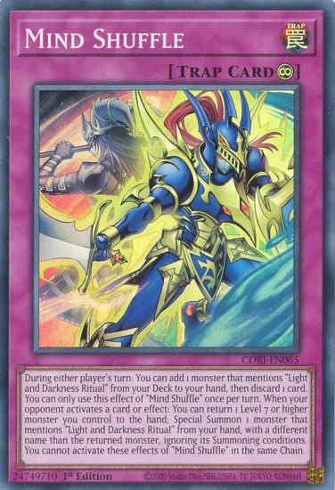 Mind Shuffle - CORI-EN065 - Super Rare 1st Edition