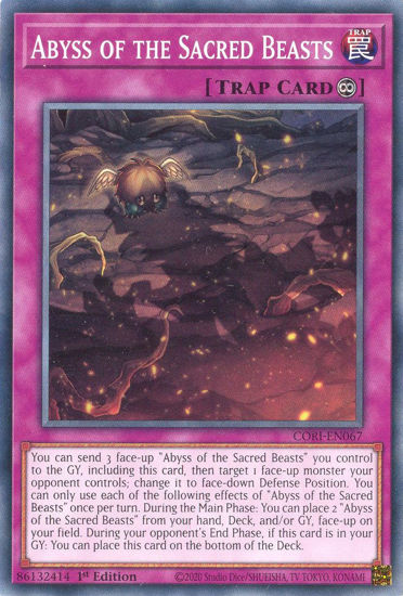Abyss of the Sacred Beasts - CORI-EN067 - Common 1st Edition
