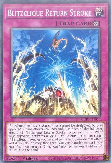Blitzclique Return Stroke - CORI-EN068 - Common 1st Edition