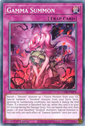 Gamma Summon - CORI-EN070 - Common 1st Edition