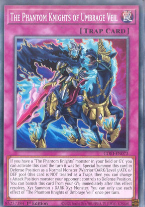 The Phantom Knights of Umbrage Veil - CORI-EN073 - Common 1st Edition