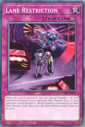 Lane Restriction - CORI-EN078 - Common 1st Edition