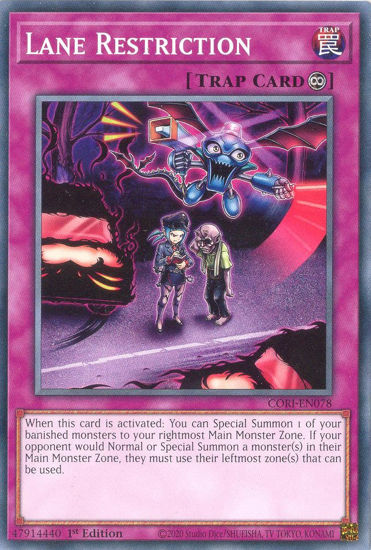 Lane Restriction - CORI-EN078 - Common 1st Edition