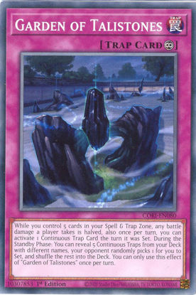 Garden of Talistones - CORI-EN080 - Common 1st Edition