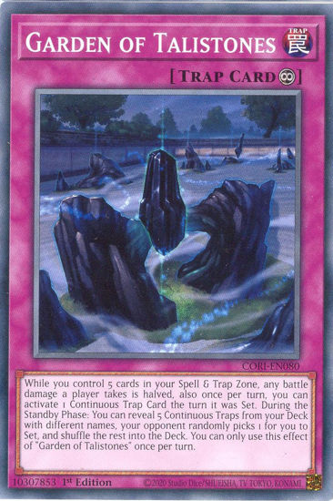 Garden of Talistones - CORI-EN080 - Common 1st Edition