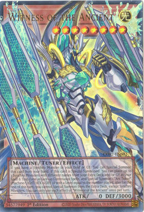 Witness of the Ancient - CORI-EN081 - Extended Art | Ultra Rare 1st Edition