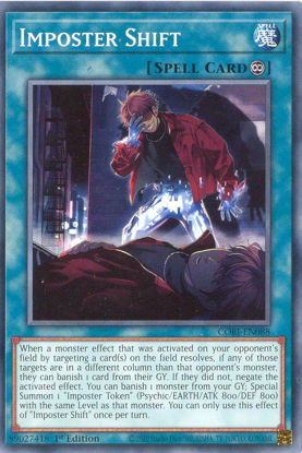 Imposter Shift - CORI-EN088 - Common 1st Edition