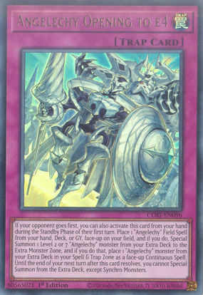 Angelechy Opening to e4 - CORI-EN096 - Ultra Rare 1st Edition