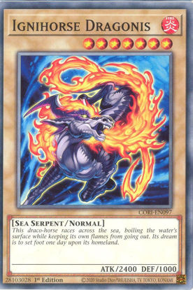 Ignihorse Dragonis - CORI-EN097 - Common 1st Edition