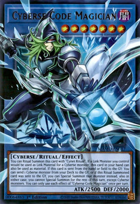 Cyberse Code Magician - MAMO-EN017 - Extended Art | Ultra Rare 1st Edition