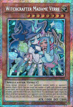 Witchcrafter Madame Verre - MAMO-EN031 - Starlight Rare 1st Edition