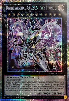 Divine Arsenal AA-ZEUS - Sky Thunder - MAMO-EN035 - Starlight Rare 1st Edition