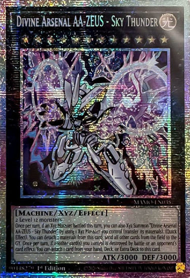 Divine Arsenal AA-ZEUS - Sky Thunder - MAMO-EN035 - Starlight Rare 1st Edition