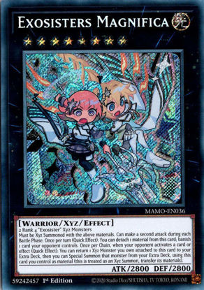 Exosisters Magnifica - MAMO-EN036 - Secret Rare 1st Edition