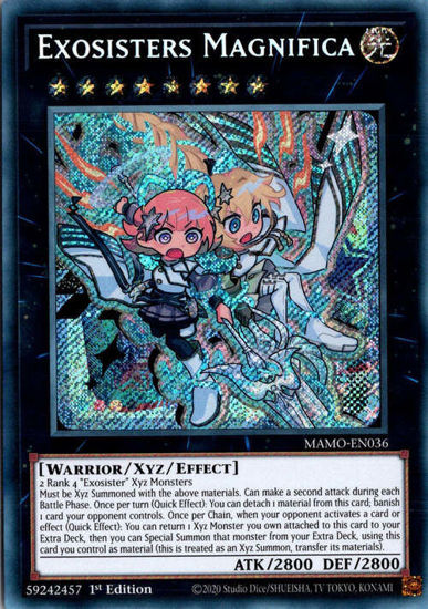 Exosisters Magnifica - MAMO-EN036 - Secret Rare 1st Edition