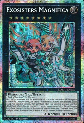 Exosisters Magnifica - MAMO-EN036 - Starlight Rare 1st Edition