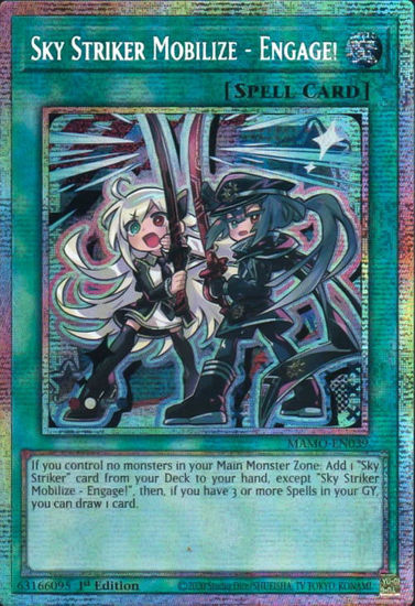 Sky Striker Mobilize - Engage! - MAMO-EN039 - Starlight Rare 1st Edition